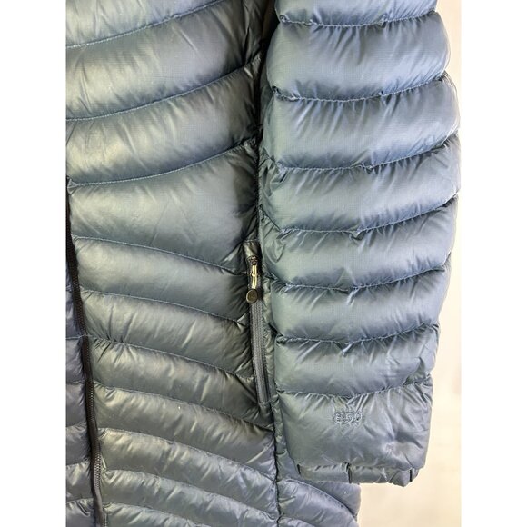 L.L. Bean 850 Down Fill Quilted Puffer Coat Jacket Blue Womens - Picture 4 of 8